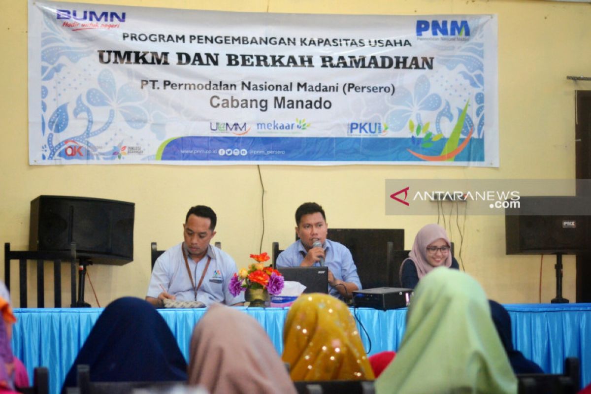 Permodalan nasional madani berbagi berkah Ramadhan kepada pelaku UMKM