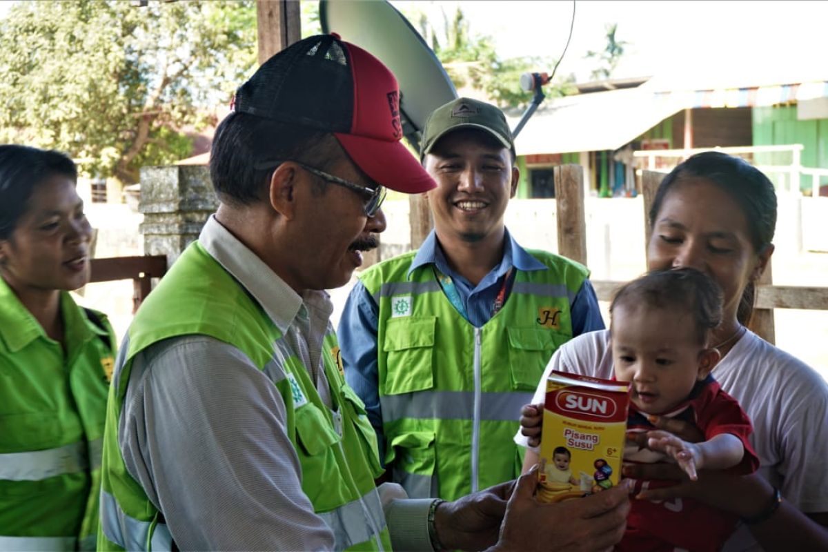 Program CSR Harita group wujudkan balita sehat di Halsel