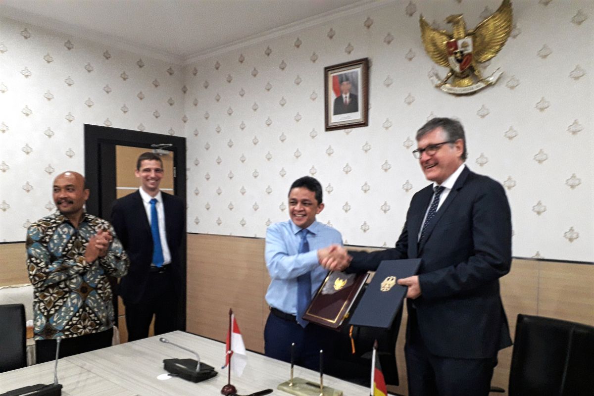 Indonesia-Jerman tandatangani kerja sama proyek pembangunan senilai Rp599 miliar