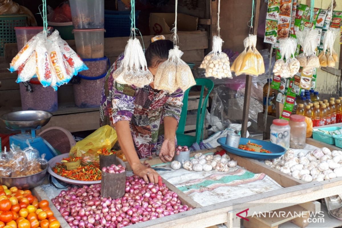 Harga bawang putih di Palu turun