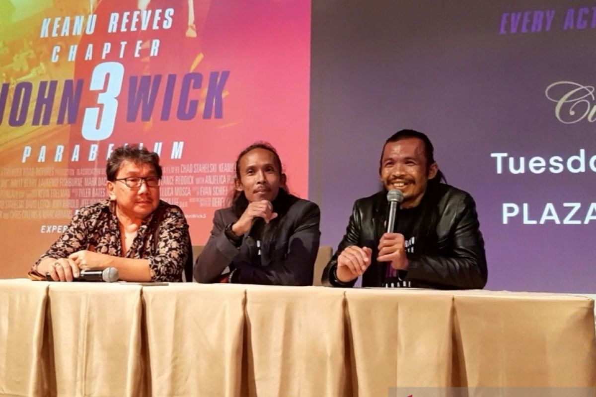 "John Wick 3" hadirkan pencak silat dan kerambit, Yayan Ruhian bangga