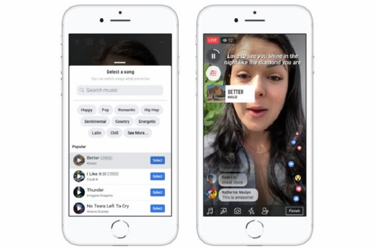 Siaran live akun bermasalah diblokir Facebook