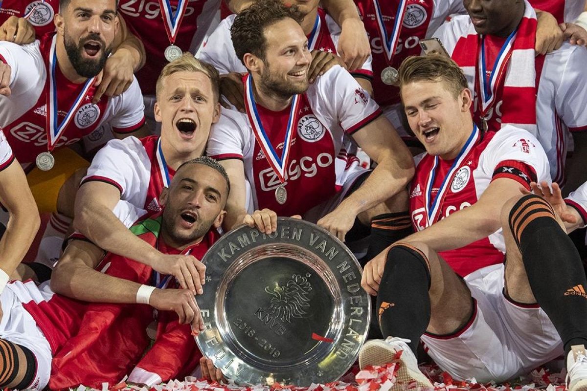 Klasemen akhir Liga Belanda, Ajax di pucuk dengan selisih tiga poin