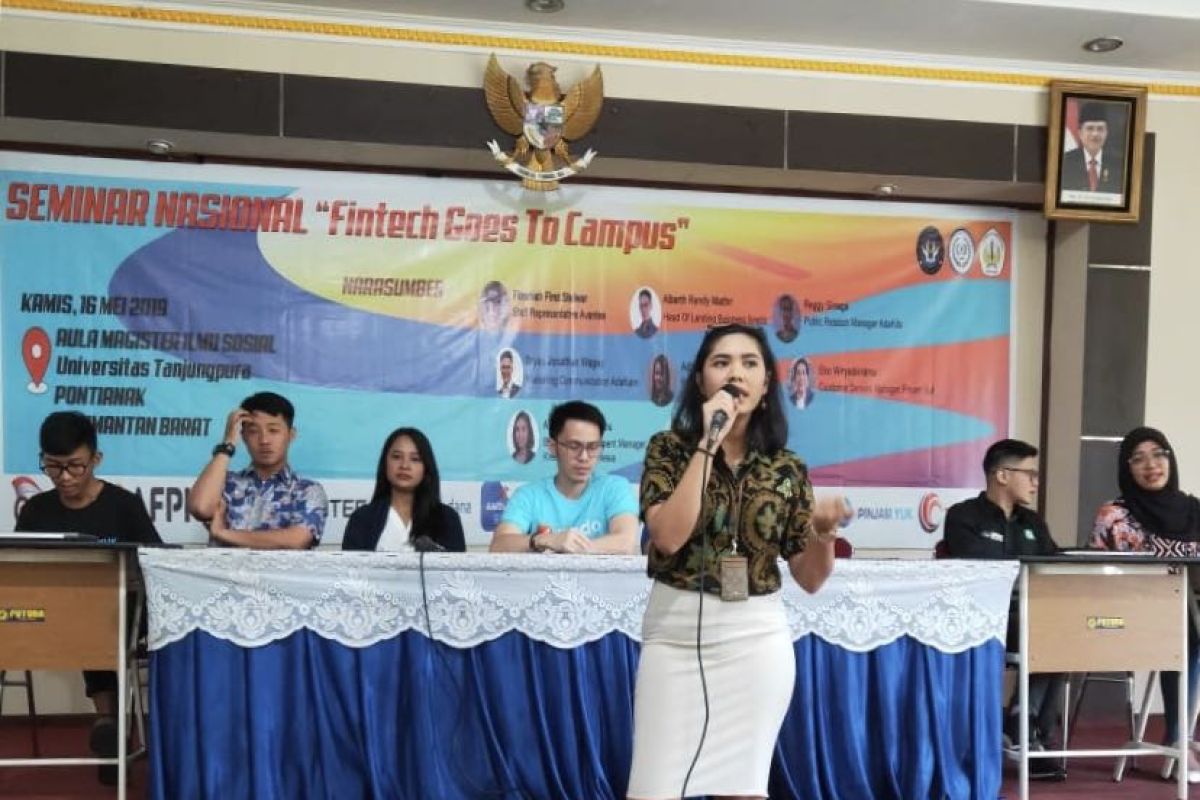 Kredit pintar edukasi pelajar dan mahasiswa Kalbar tentang FinTech