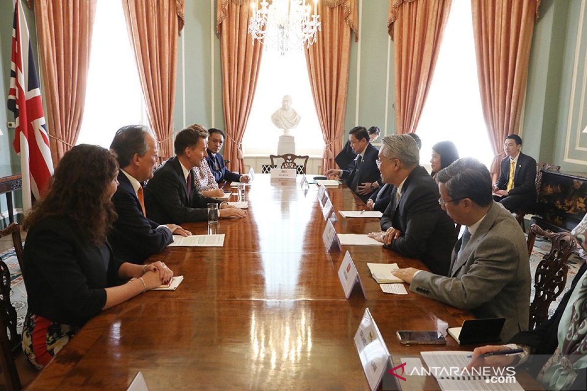 Menteri Inggris bertemu Dubes negara ASEAN untuk perkuat hubungan