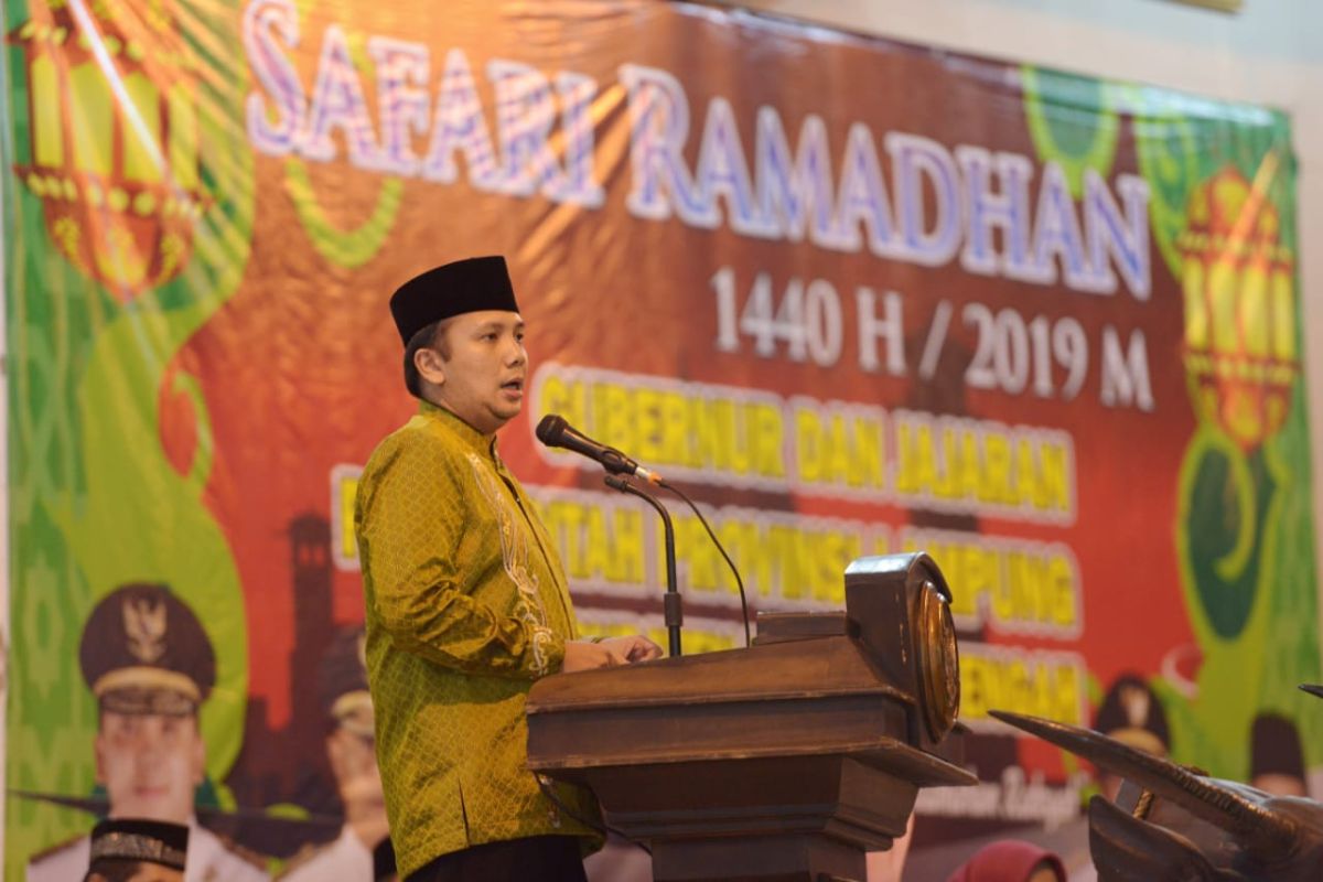 Mempererat tali silaturahmi, Gubernur Lampung safari Ramadhan
