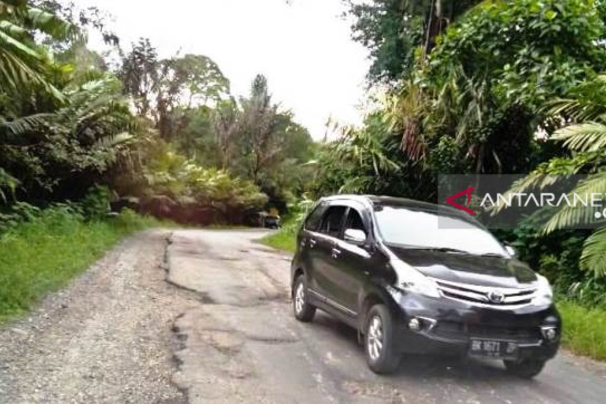 Pengemudi keluhkan kondisi jalur mudik lintas Barat Sumatera