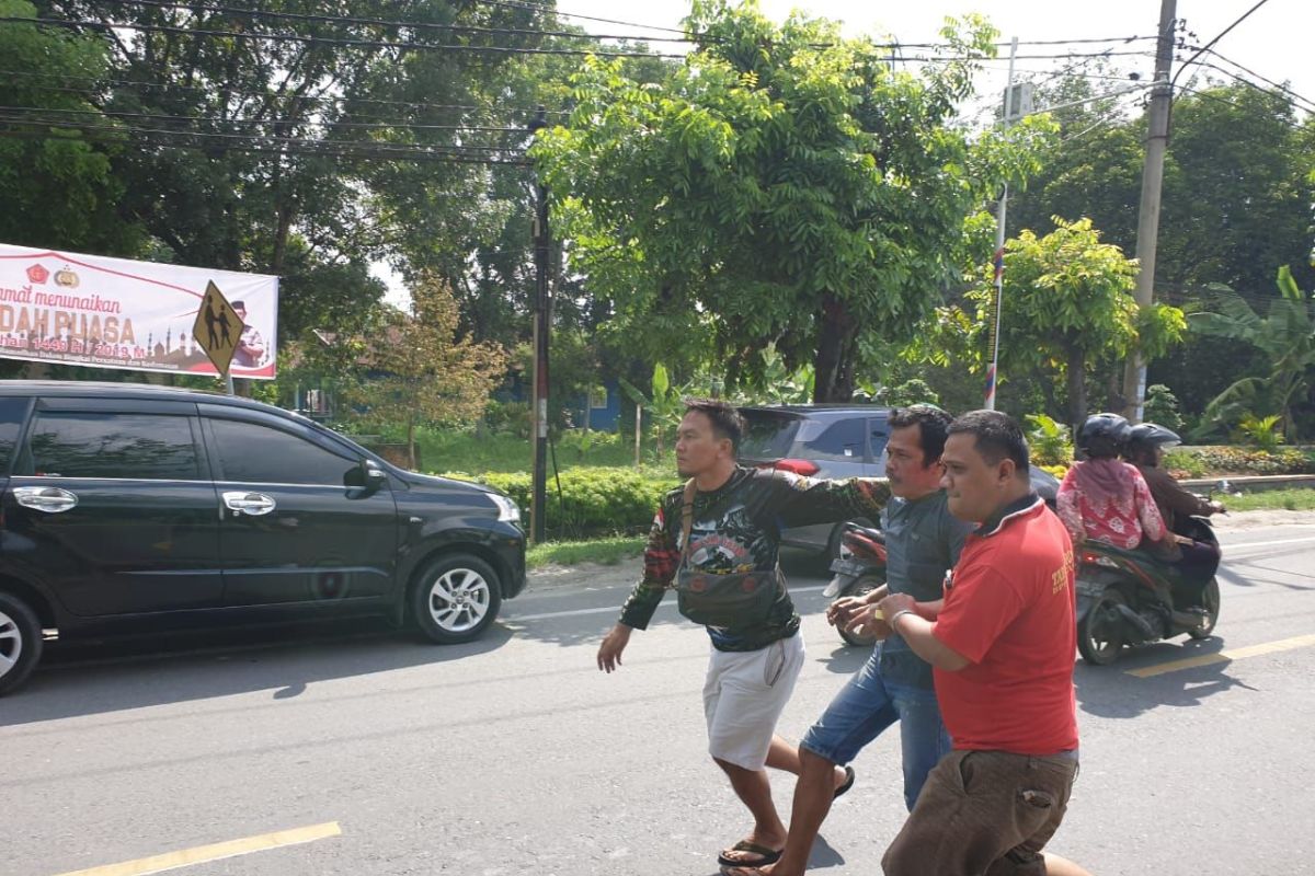 Polisi Stabat ringkus dua narapidana narkoba melarikan diri