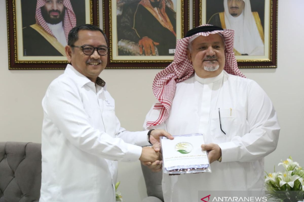 Kerajaan Arab Saudi memberikan 100 ton kurma ke Kemensos Indonesia