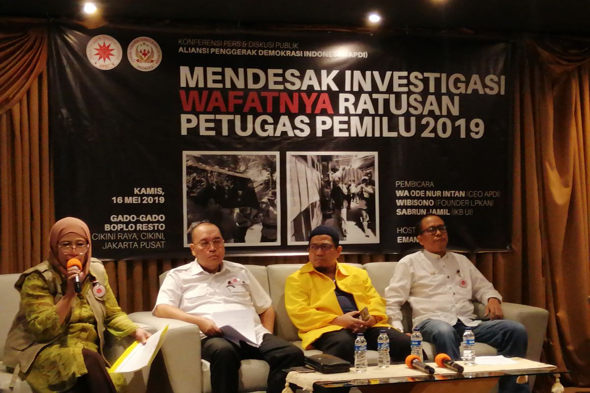 Pemerintah didesak bentuk Tim Investigasi telusuri  kematian KPPS