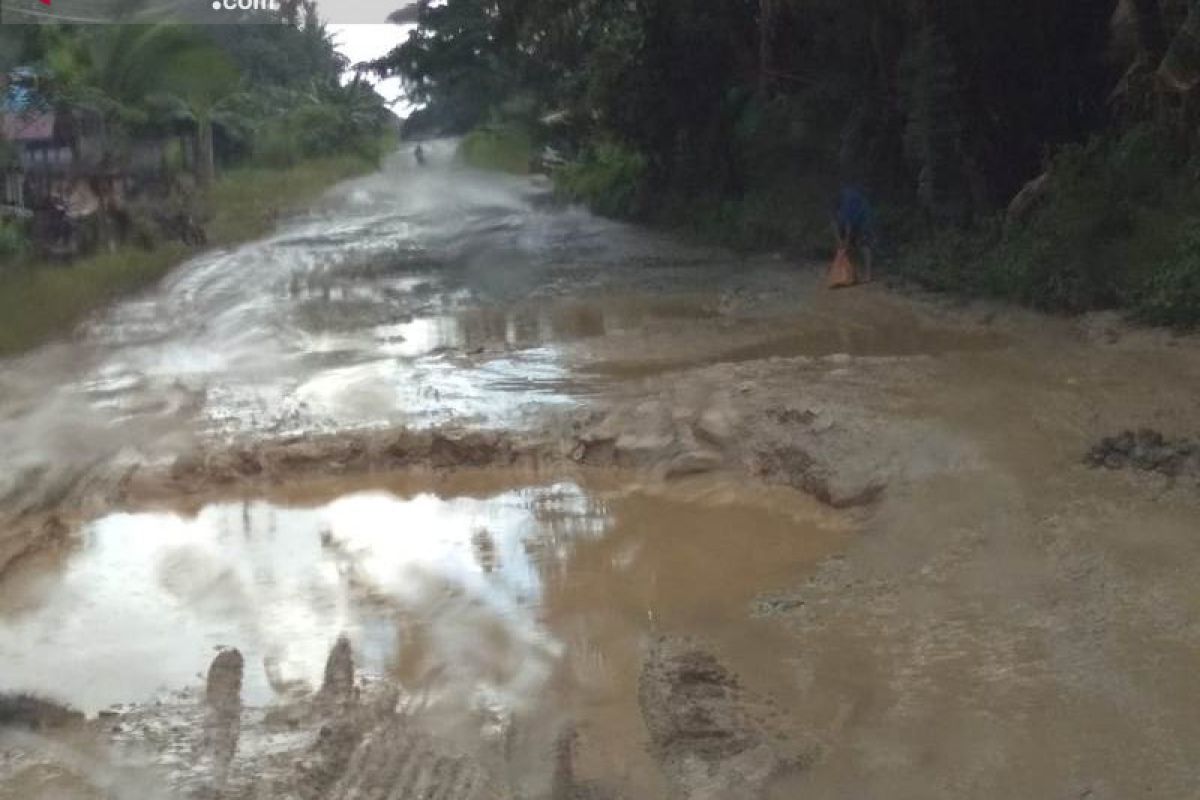 Warga Penajam minta pemerintah segera perbaiki jalan Trans Kalimantan