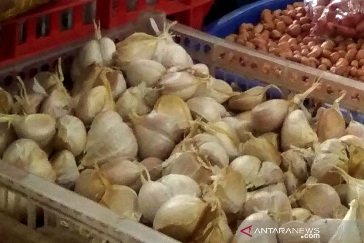 Memasuki Pekan kedua Ramadhan, harga bawang putih turun