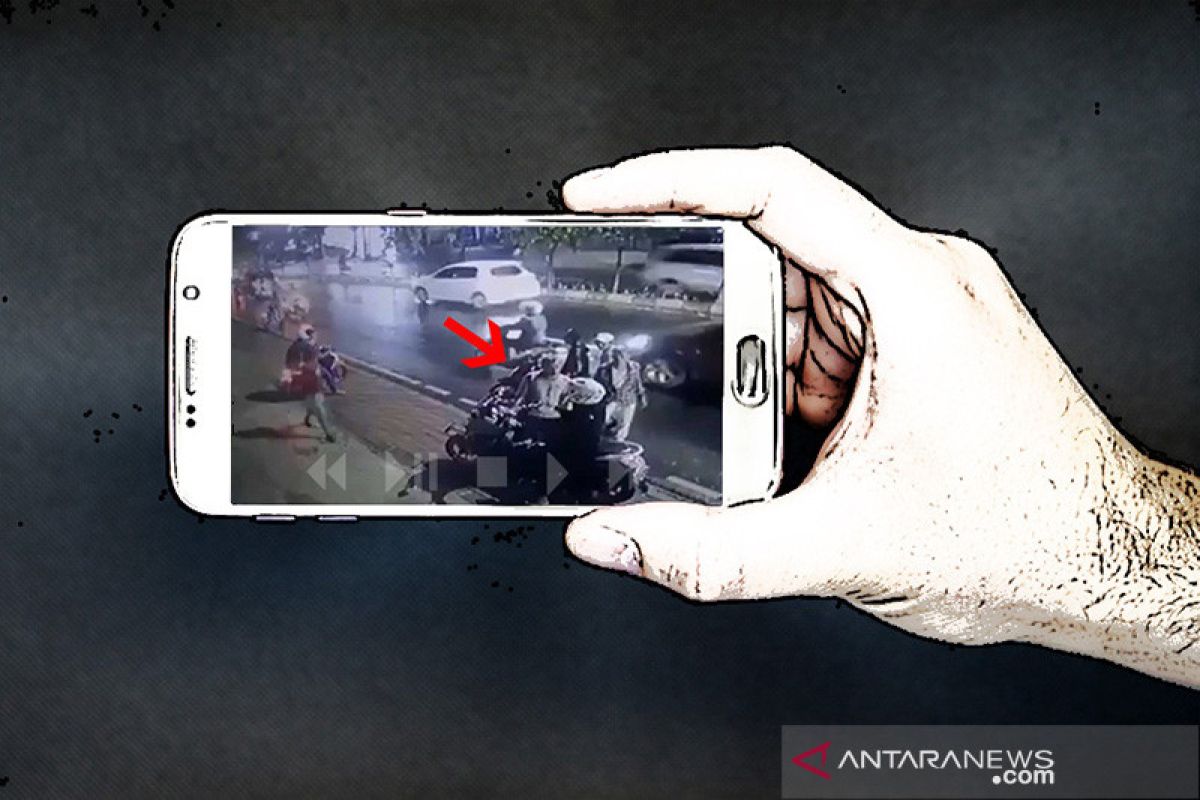 Polisi pelajari video viral percobaan pembegalan motor