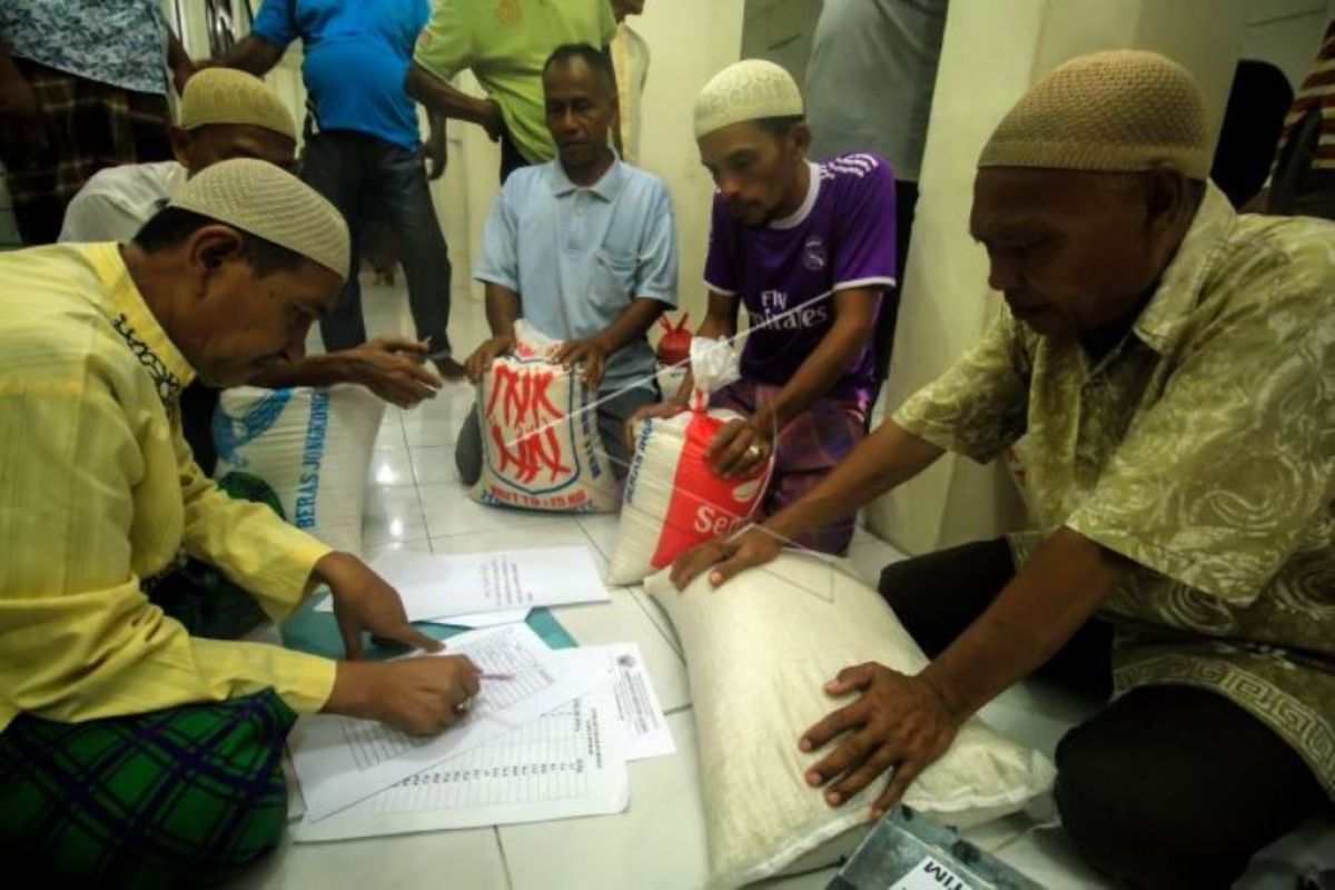 Pemerintah daerah di Jambi telah  tetapkan besaran zakat fitrah