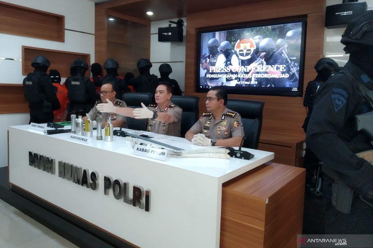 Teroris ingin memanfaatkan momen 22 Mei untuk aksi teror