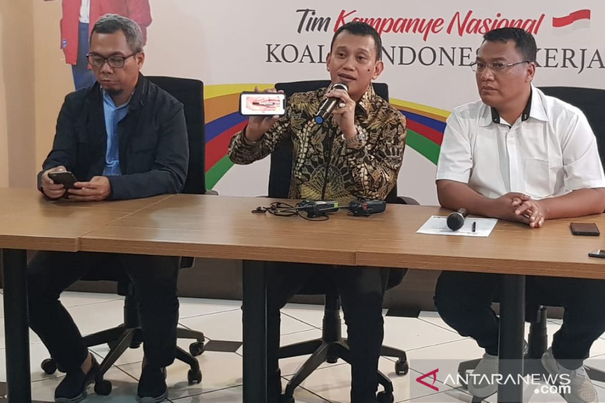 TKN sarankan BPN urungkan pembentukan TPF PIlpres 2019