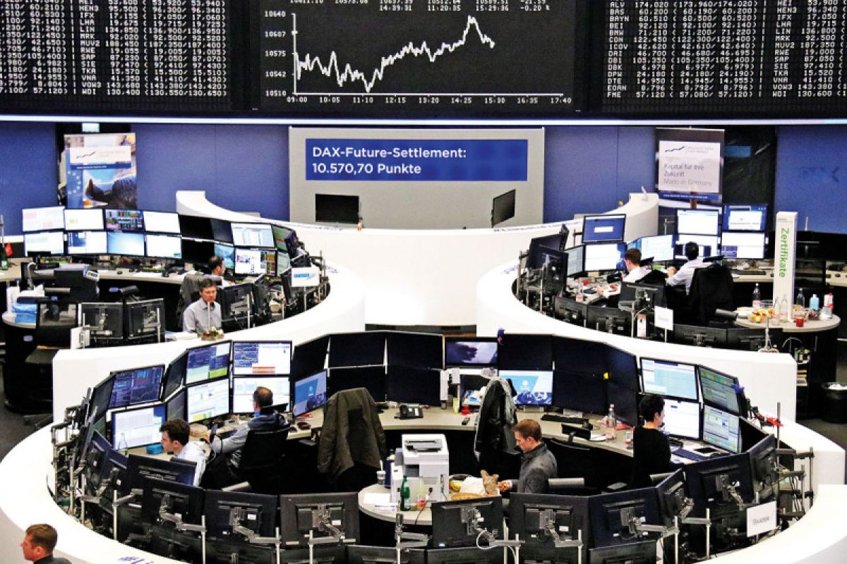 Bursa saham Jerman ditutup turun, indeks DAX-30 melemah 0,33 persen