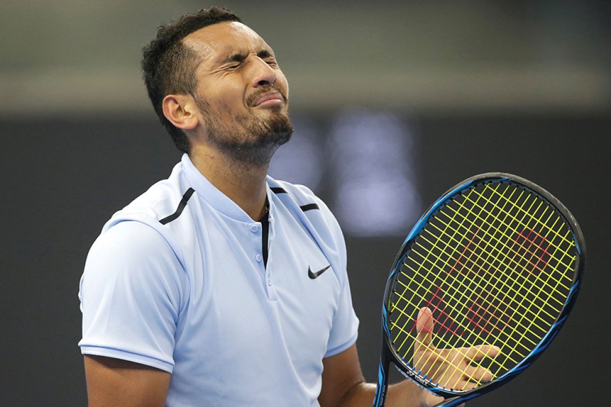 Nick Kyrgios lempar kursi di Italia Open