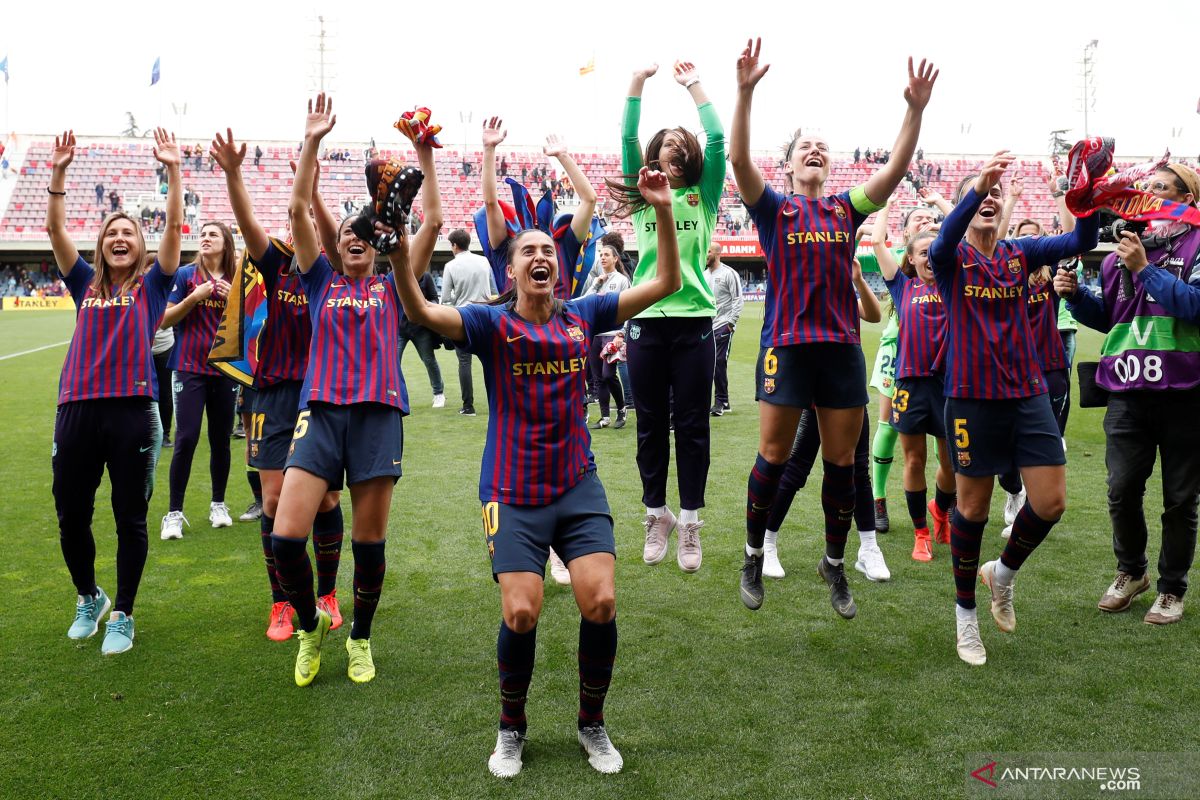 Barcelona siap meruntuhkan dominasi Lyon di Liga Champions Putri