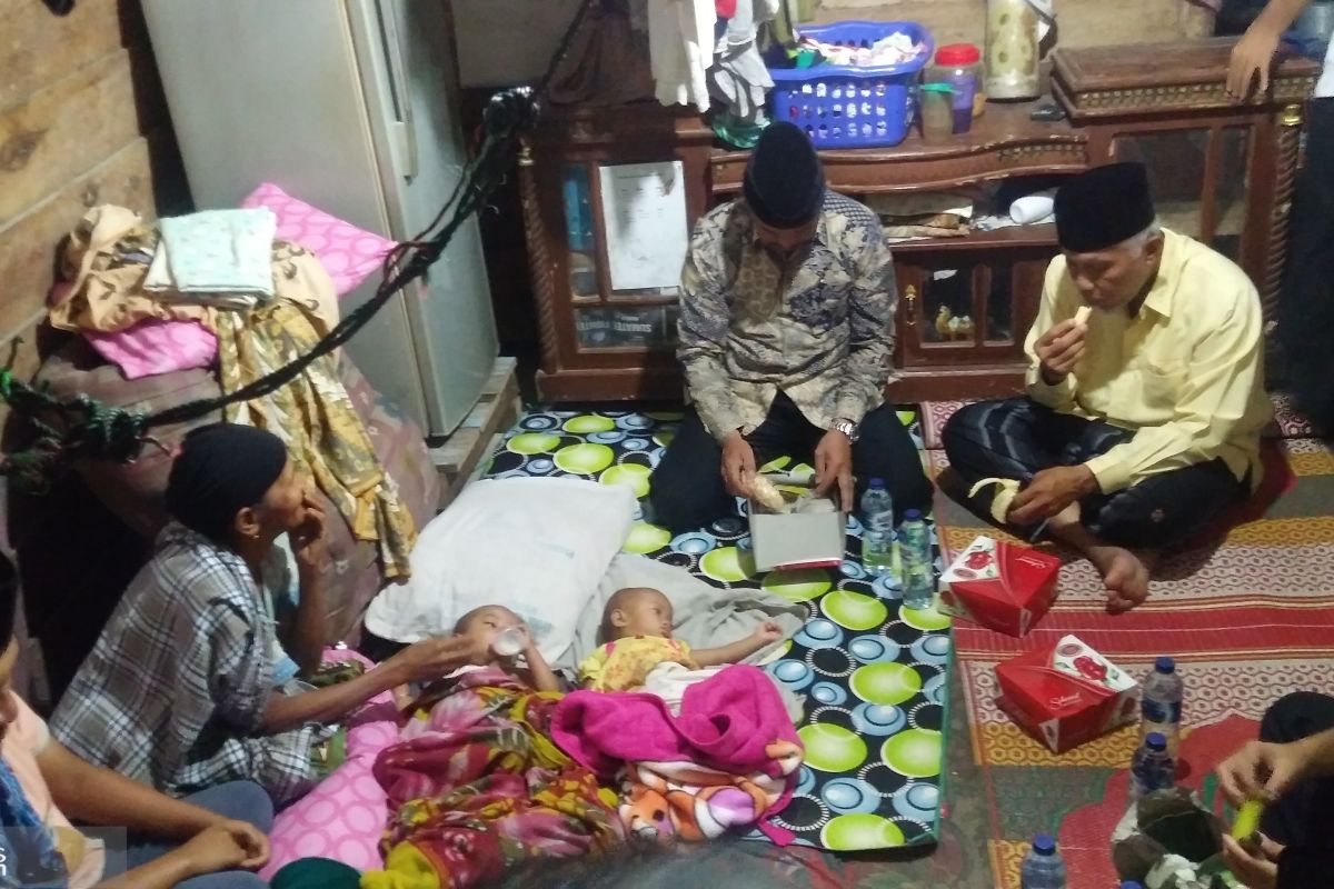 Mereka berkesempatan sahur bersama Wali Kota