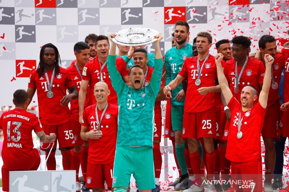 Daftar juara Liga Jerman, Bayer Muenchen 29 jawara