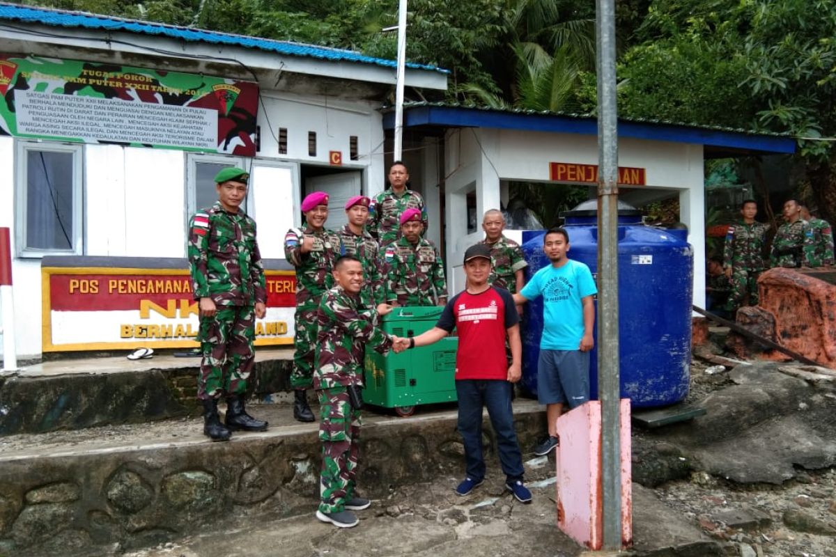 Dandim 0204/DS kunjungi Pulau Berhala Di Serdang Bedagai