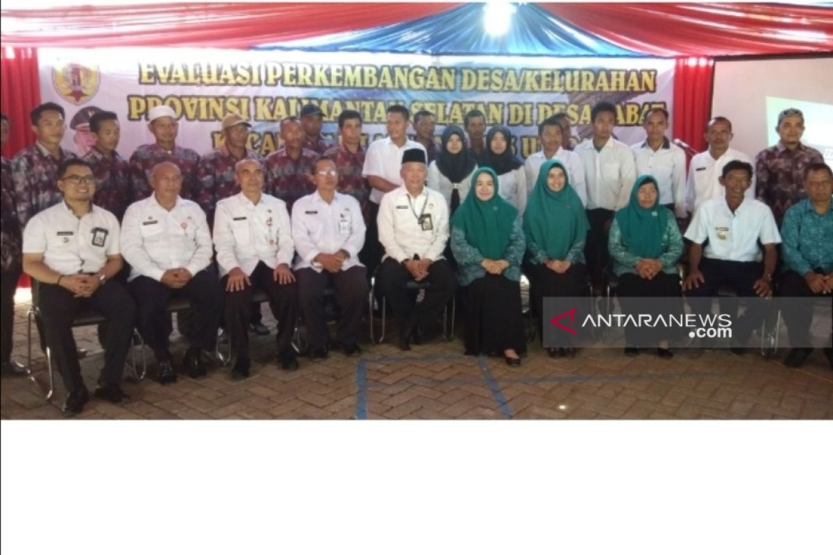 Desa Tabat wakili HST  lomba desa tingkat provinsi