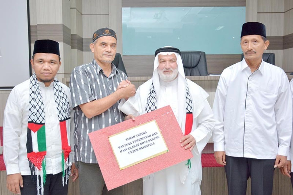 Pemkot Sabang salurkan bantuan untuk Palestina