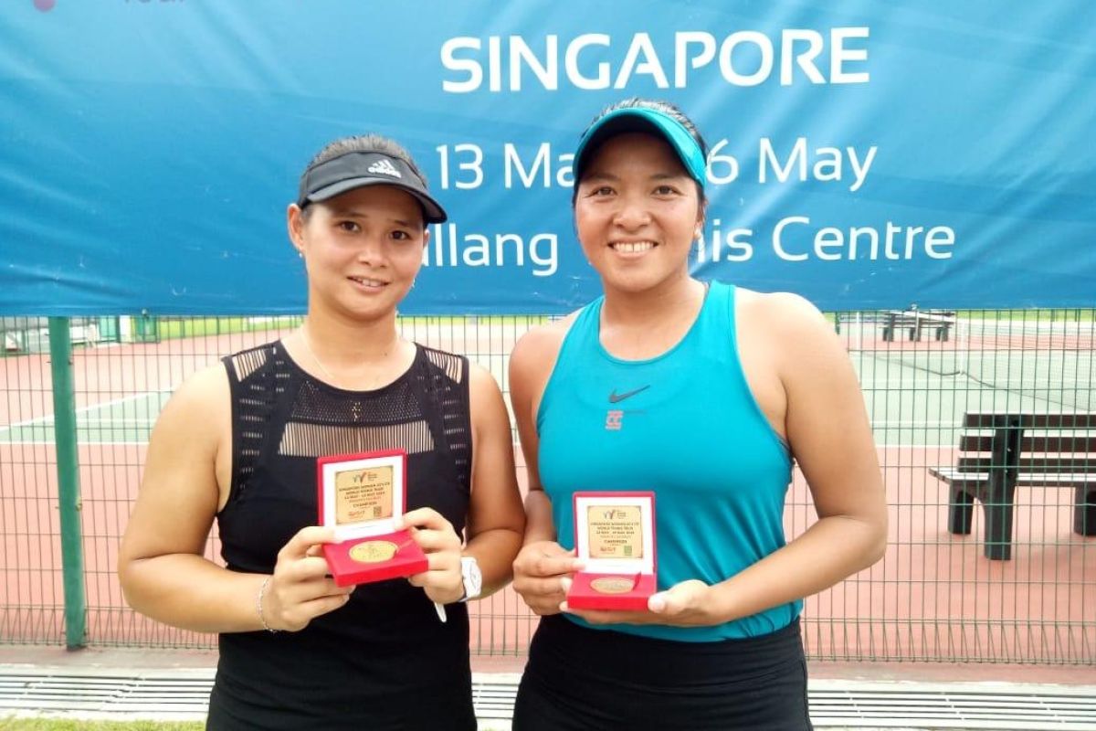 Beatrice/ Jessy Rompies juara ganda Singapore W25