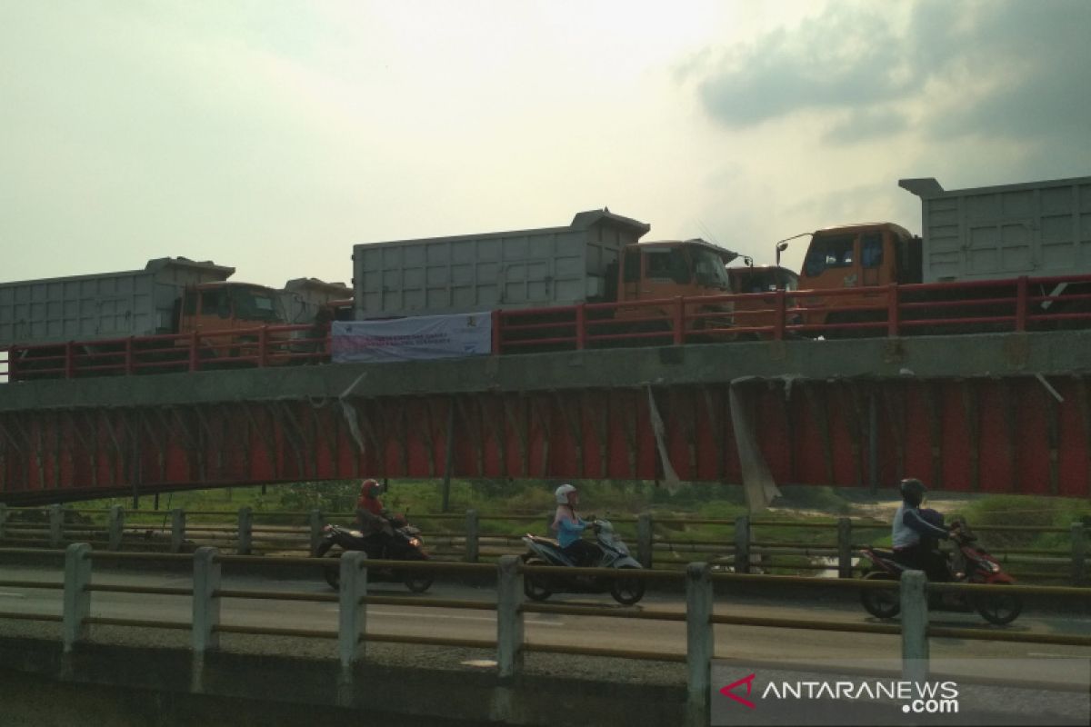 Jembatan Tanggulangin dilakukan uji beban sebelum dibuka