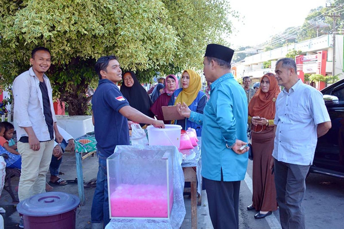 Takjil di Sabang bebas formalin