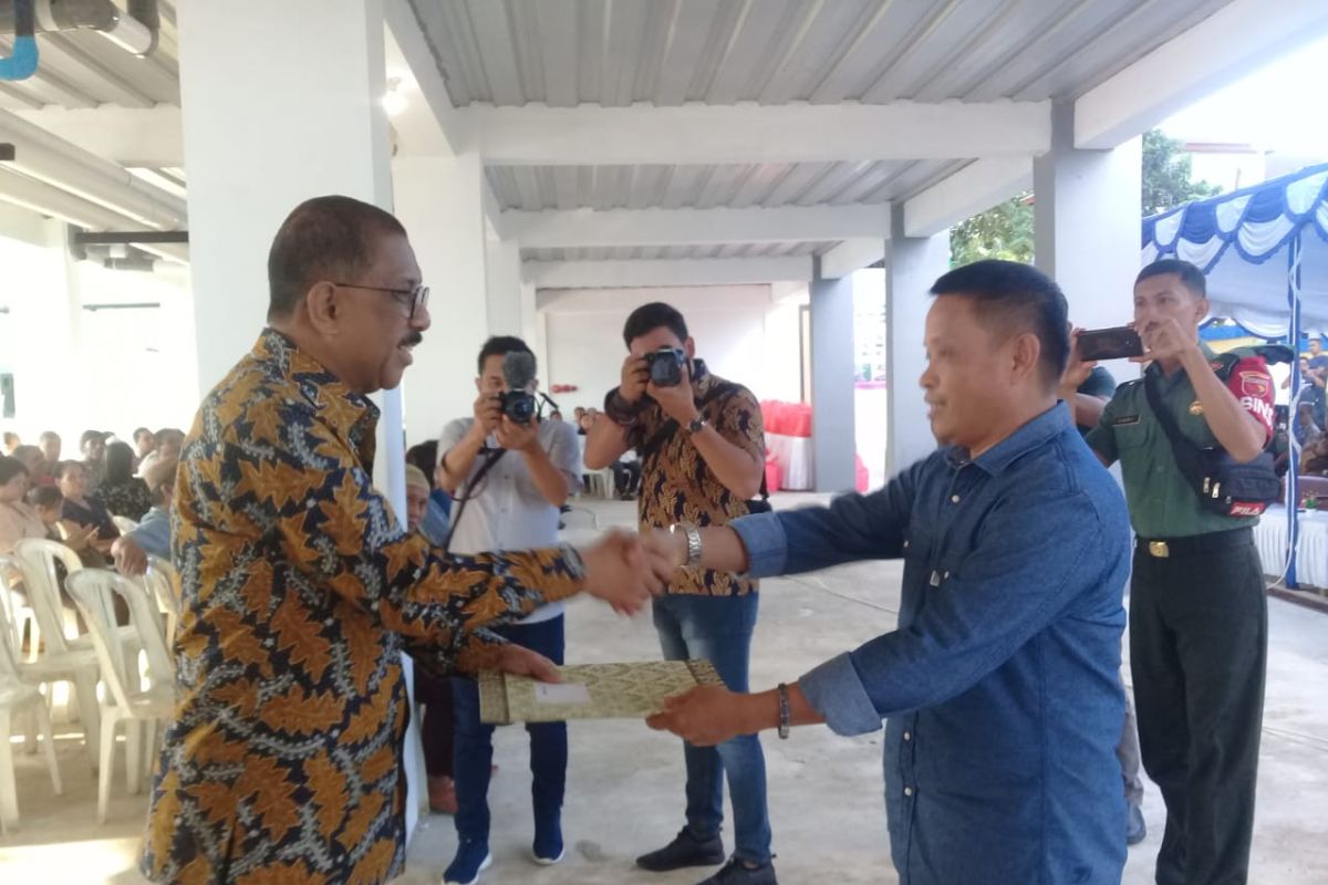 20 kelurahan di Ambon terima dana kelurahan tahap satu 2019