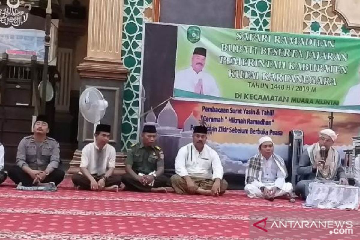 Forkopimda Kukar jalin silaturahim melalui Safari Ramadhan