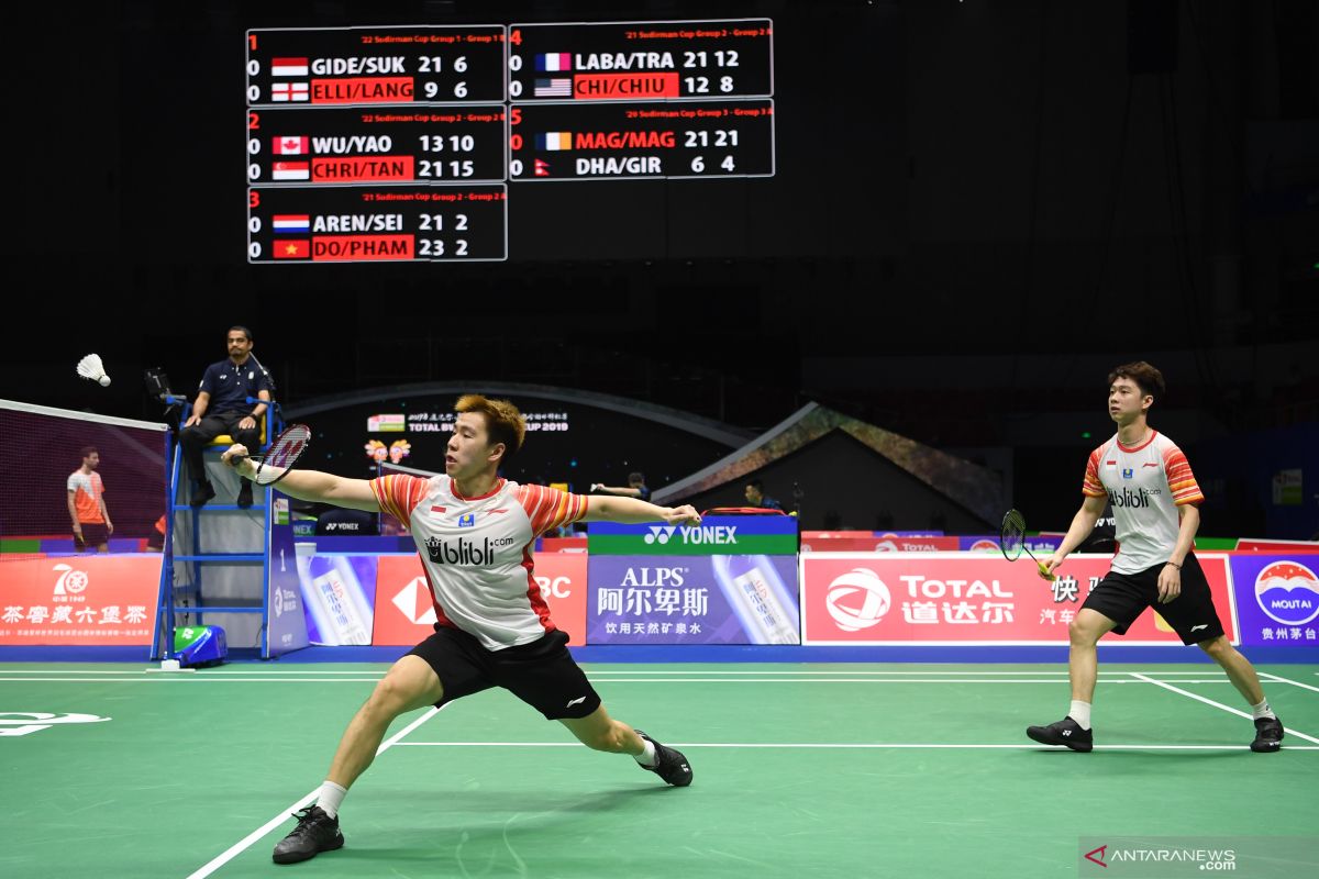 Hadapi Denmark, Indonesia incar juara grup