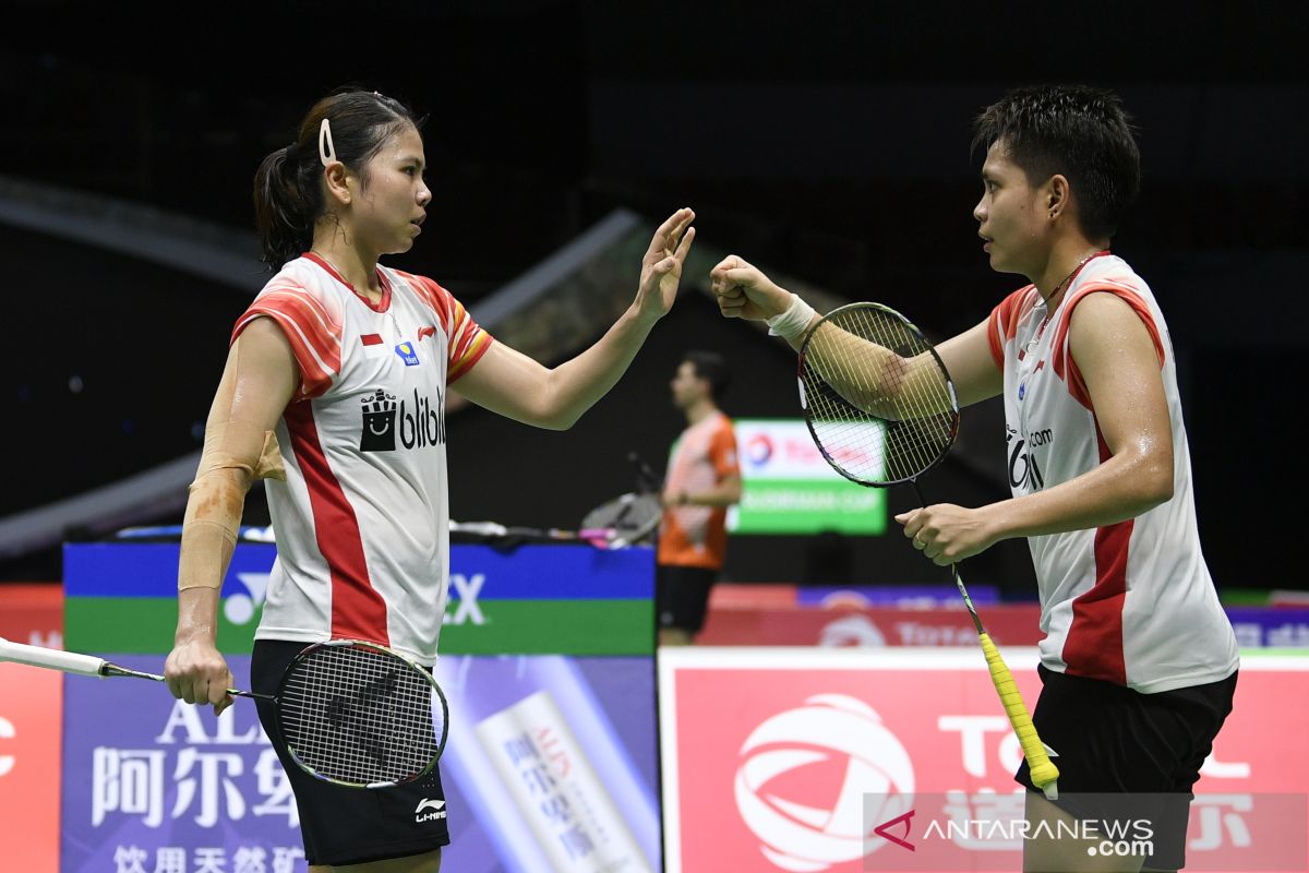 Bulu Tangkis - Indonesia menang 4-1 atas Inggris di laga perdana Piala Sudirman