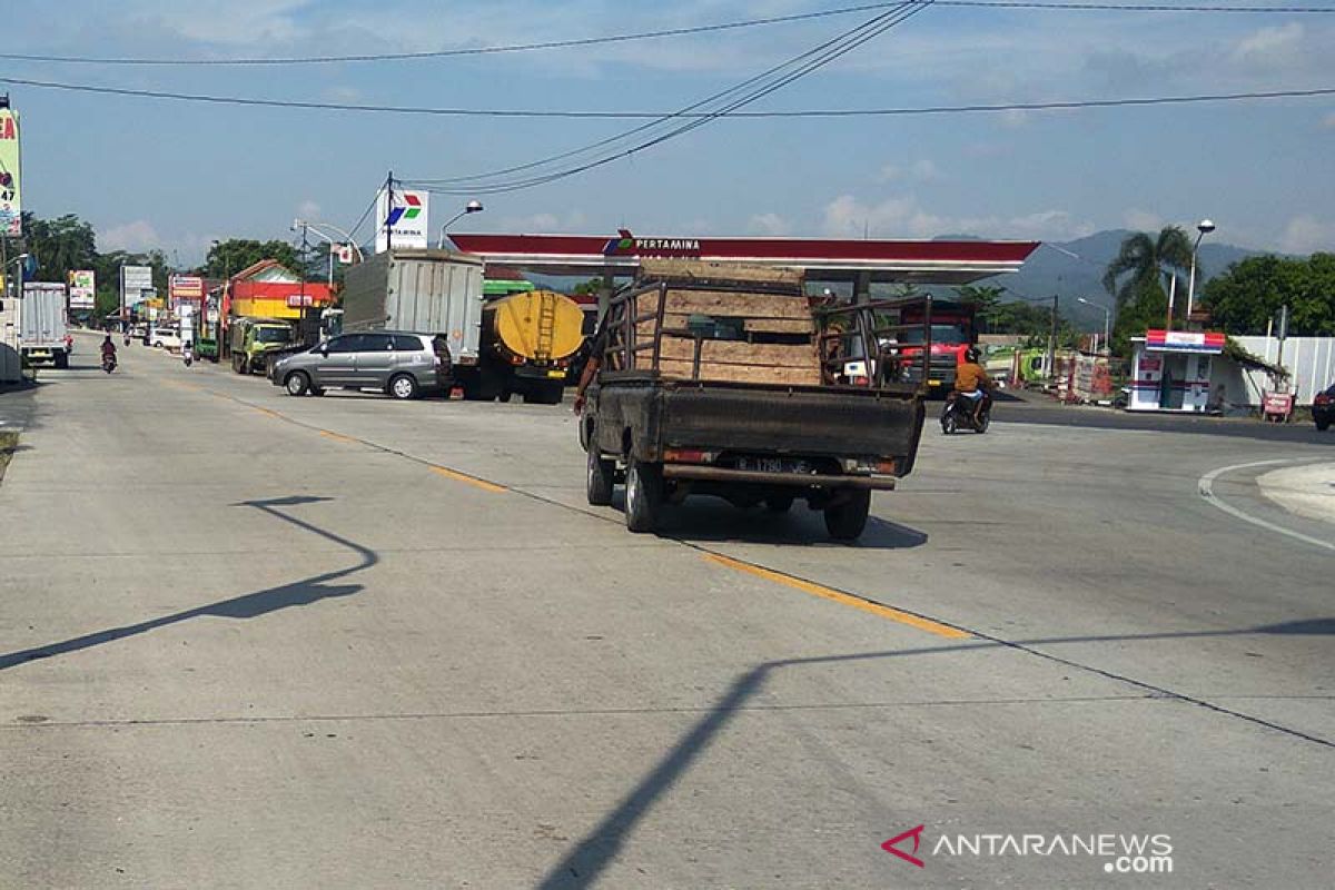 Ruas jalan di Banyumas siap dilalui pemudik