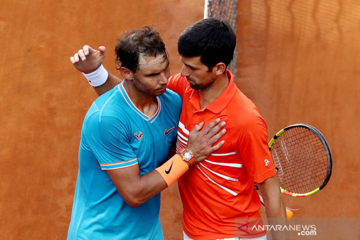 Roland Garros bakal jadi saksi pertemuan ke-58 Djokovic vs Nadal