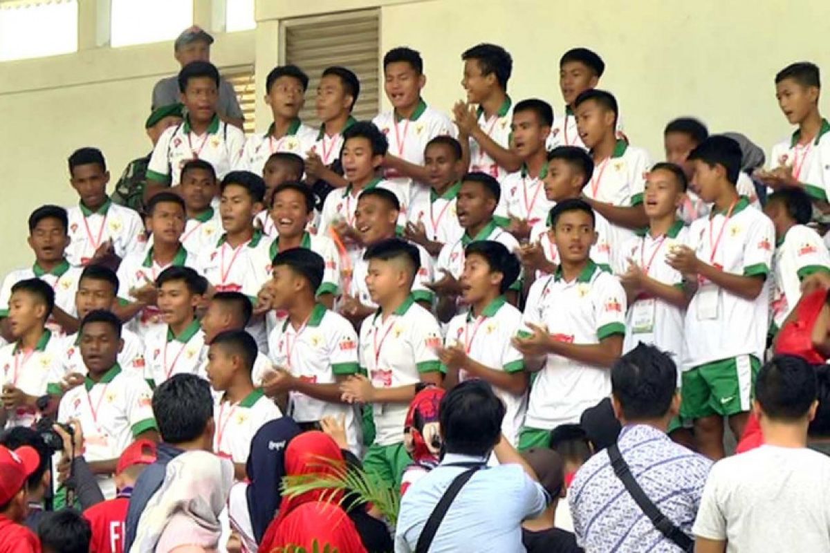 Timnas pelajar U-15 ingin miliki mental juara layaknya klub Eropa