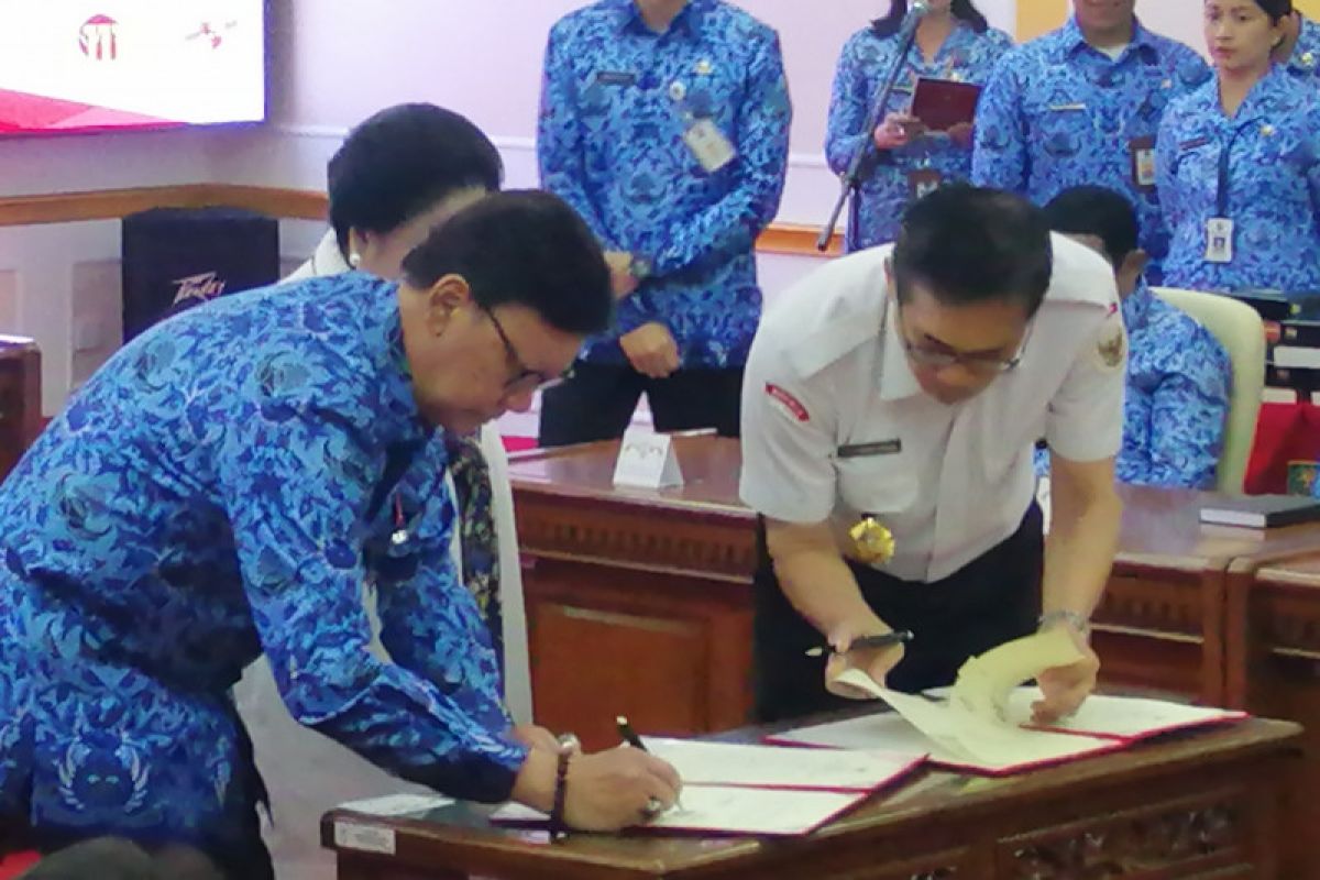 BPIP-Kemendagri tandatangani MoU  pembinaan ideologi Pancasila