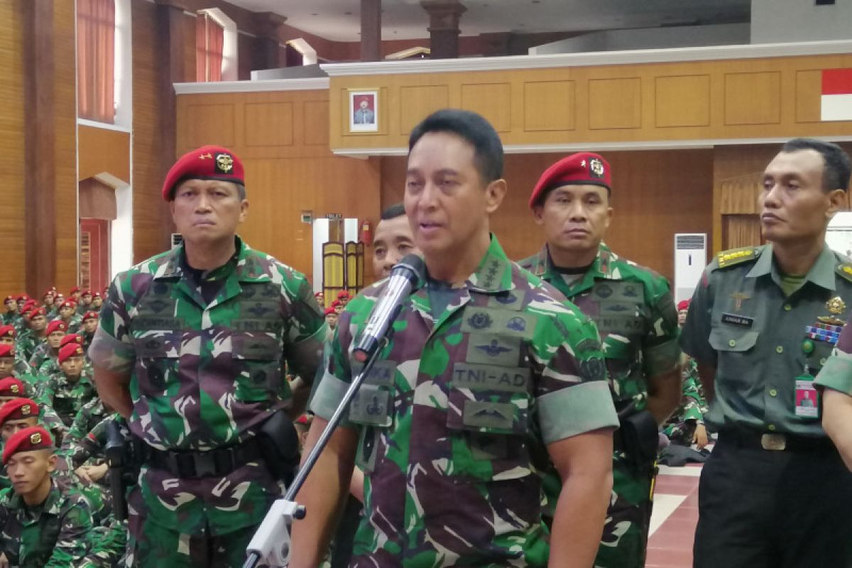 Kopassus siap membantu amankan pengumuman hasil Pemilu