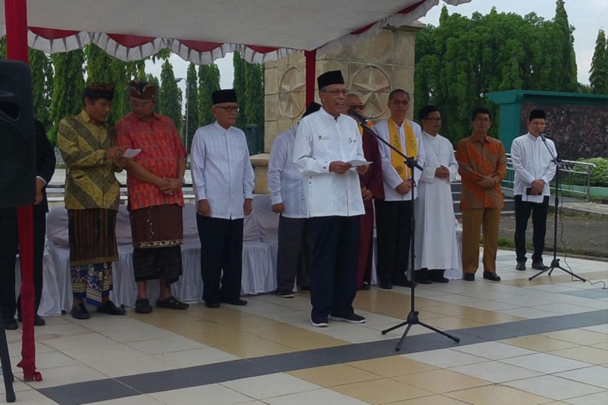 FKUB Sumsel doa bersama untuk Indonesia damai pasca-Pemilu 2019