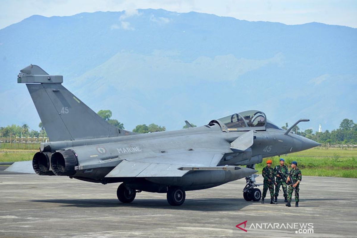 Dua pesawat tempur milik Prancis tinggalkan Aceh