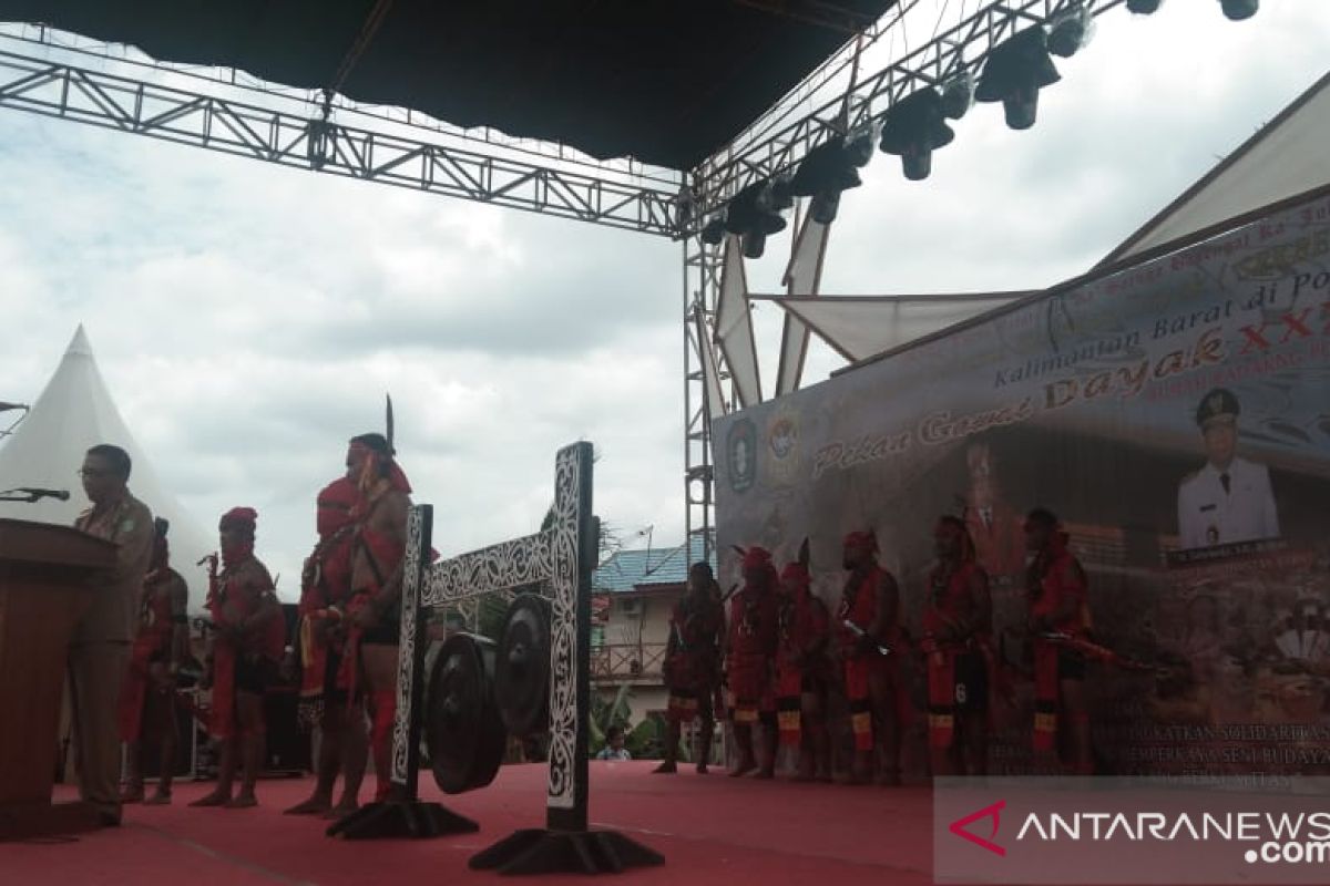 Sutarmidji komitmen  dukung Pekan Gawai Dayak selama jadi gubernur