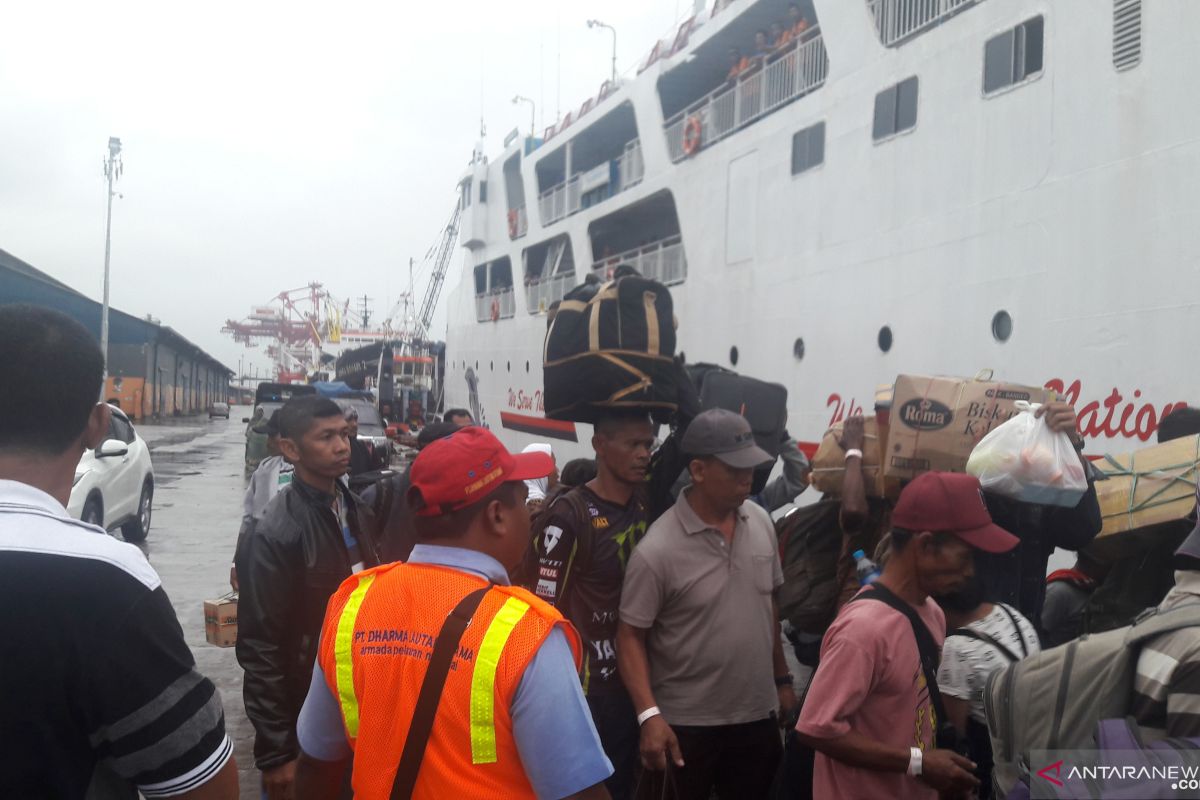 13.500 pemudik lebaran 2019 diprediksi melalui pelabuhan Trisakti Banjarmasin