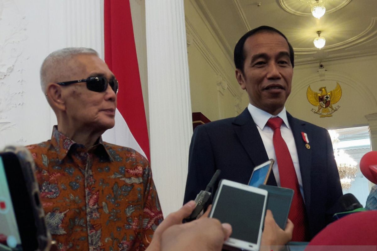 Try Sutrisno doakan Joko Widodo terus terbuka hadapi tantangan bangsa