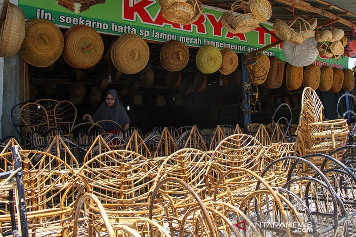 Permintaan keranjang parcel di Banda Aceh menurun