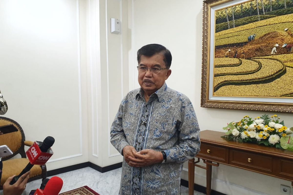 JK sarankan Prabowo telepon sampaikan selamat ke Jokowi