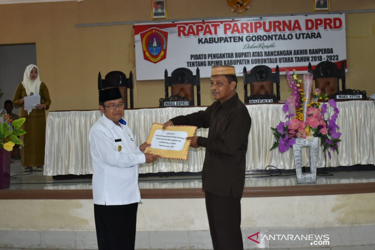 DPRD membahas RPJMD 2018-2023 Gorontalo Utara