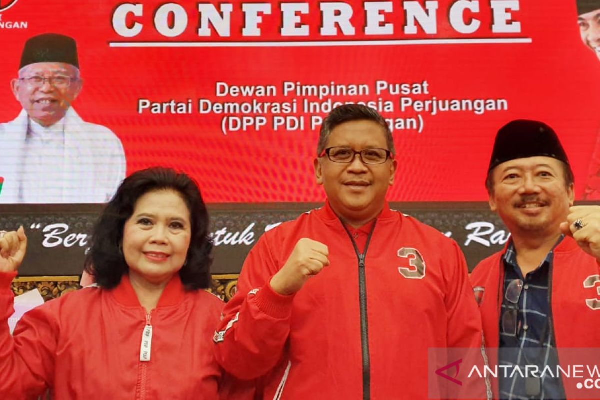 PDIP lakukan selebrasi sederhana menang dua kali berturut-turut