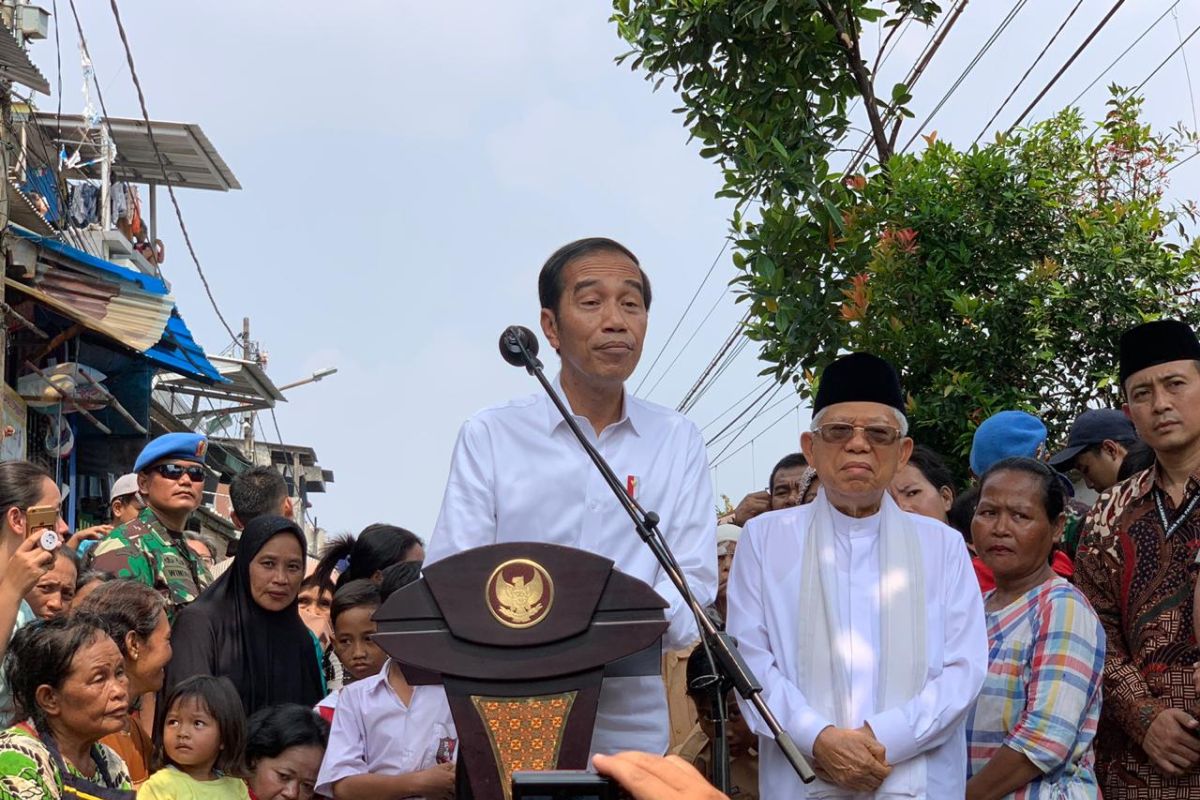 Prabowo gugat hasil pemilu ke MK, Jokowi: Saya sangat hargai itu